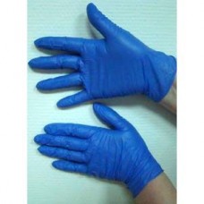 Перчатки нитрил. 100 L (POWDER-FREE)/Перчатки противоалергенные, размер 7,5-8,5 СИНИЕ Semper Med