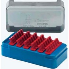 Подставка для боров красная на RA 36 шт. E024800000200 N2 Sterilisable Plastic Box RA Maillefer