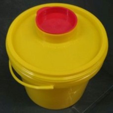 Емкость-контейнер 1,0 литра для утилизации желтый Киль
