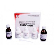 Акродент Акрилоксид НАБОР 3х20гр+2х25гр пломбировочный материал самоотверждающийся, 6 Стома