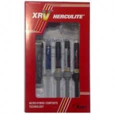 Herculite XRV Mini kit 62829 3 шприца 4 г эмаль А2, А3, Дентан А2, 1 бутылочка 5 мл Optibo Kerr