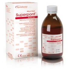 Superpont liquid Пластмасса (смола) для коронок, фасеток, фронт.мостов, жидкость Пл Spofa Dental
