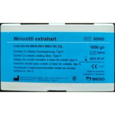 Wironit extrahart Co-Cr 50060 1 кг Сплав для бюгельного протезирования, кобальтохромовый Co BEGO