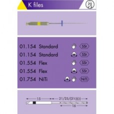 Flexble K-Files 25 мм № 15-40 FKG