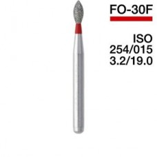 Mani FO-30F ISO 180.254/015 3.2/19.0  5 штук боры для турбинных наконечников алмазные