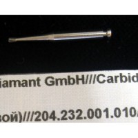 DZ Diamant 204.232.001.010 GmbH/Carbide bur (угловой)Бор.тв.груша 1 шт. для углового наконечника