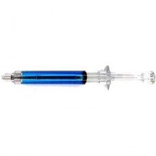 Ручка шприц BLUE шариковая ручка Kawaiiю caneta ink thikness 1.00 mm  BLUE INK
