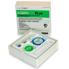 Compolite Plus 14x14g 01201110c химического отверждения с бондинговой системой, 28 гр Super-Dent