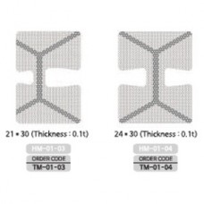 Micro Titanium Core Mesh, Hole Diam. 0.36, 24 x 30, Thickness 0.1t, TM-01-04 MCT implant