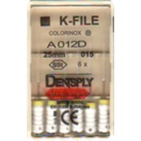 Dentsply K-Files 25мм ISO 15 (каналорасширители) (оригинал) белые