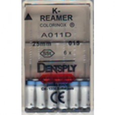 Dentsply K-reamer 25мм ISO 15 (каналорасширители)
