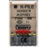 Dentsply K-Files 21мм ISO 08  A+ (каналорасширители)