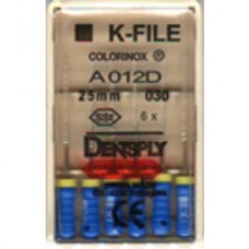 Dentsply K-Files 25мм ISO 30 (каналорасширители) (оригинал) синие