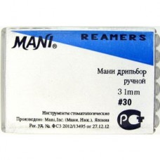 Mani K-reamer 31мм ISO 30 (норма новая упаковка) ШРИФТ 1 уп. содержит 6 файлов