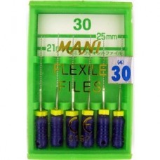 Flexile Files 25mm ISO30 0390157M дрильборы (каналорасширители) гибкие ручные, различные раз Mani