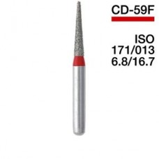 DIA-Burs CD-59F ISO 171/013 6.8/16.7  боры для турб. нак. алм. конус 3 штуки боры для т Mani