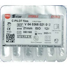 VDW C-PILOT CC+ Files 21 mm ISO 12 стерильные V04-0368-021-012