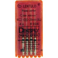 Dentsply Lentulo 25 мм ISO 4 HARD black каналонаполнители машинные для углового наконечника 4шт в