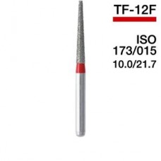 Mani TF-12F 5 штук ISO 173/015 10.0/21.7 боры для турбинных наконечников алмазные, удлинненный к