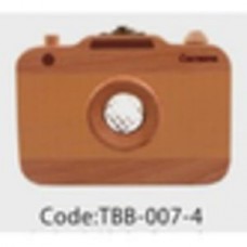 TBB-007-4 Зубная коробка цвета земли в форме фотокамеры Camera earthcolorshaped tooth box CHN