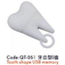 QT-051 USB-накопитель в форме зуба Tooth shape USB memory CHN