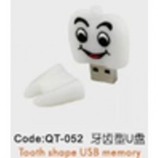QT-052 USB-накопитель в форме зуба Tooth shape USB memory CHN