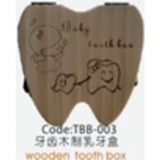 TBB-003 Деревянная зубная коробка Wooden tooth box CHN