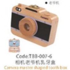 TBB-007-6 Зубная коробка в форме фотокамеры Camera master shaped tooth box CHN
