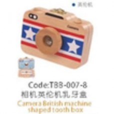 TBB-007-8 Зубная коробка с рисунком британской машины Tootn Box Camera British machine shaped CHN