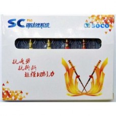 SC PRO NiTi File System 21 mm Lenght 08/17 Open File 6pcs in 1 blister Soco