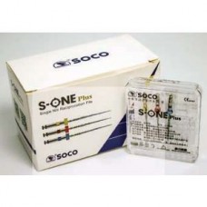 SC S-one Plus rotary niti 25 mm Lenght 07/20 L1 20/.07 use with box package for endodontic t Soco