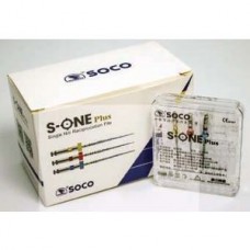 SC S-one Plus rotary niti 25 mm Lenght 06/30 L3 30/.06 use with box package for endodontic t Soco