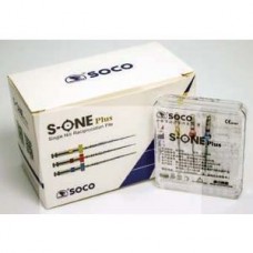 SC S-one Plus rotary niti 25 mm Lenght 06/25 L2 25/.06 use with box package for endodontic t Soco