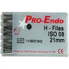 Pro-Endo H-Files- L-21 мм, ISO 08 P73-021-008 VDW