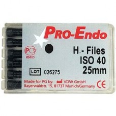 Pro-Endo H-Files- L-25 мм, ISO 40 P73-025-040 VDW