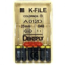 Dentsply K-Files 25мм ISO 40 (каналорасширители) (оригинал)
