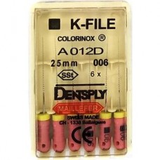 Dentsply K-Files 25мм ISO 06 (каналорасширители) (оригинал)
