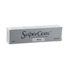 CharmSuperCem 5мл*1шпр + аксс БЕЛЫЙ WHITE Самопротравливающий цемент для фиксации, ( DentKist