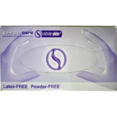 Перчатки нитр. 200 ES LN 310 Safe&Care nutril skin Фиолетовые Перчатки противоалергенн Semper Med