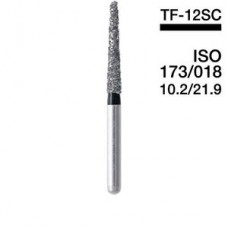 Mani TF-12SC 5 штук ISO 173/018 10.2/21.9 боры для турбинных наконечников алмазные, удл