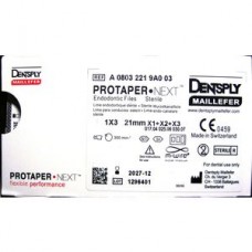 Dentsply ProTaper NEXT X1-X3 21мм 3x машинный расширитель ФОРМИРОВАНИЕ ковровой дорожки A08