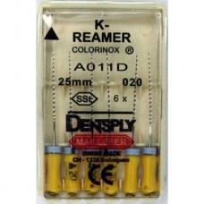 Dentsply K-reamer 25мм ISO 20 (каналорасширители)