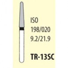 Mani TR-13SC 5 штук боры для турбинных наконечников алмазные, конус с закругленным к