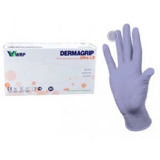 DERMAGRIP Перчатки нитрил, 200шт,  Фиолетовые Ultra LS, L(8-9) Дермагрип D1103-24