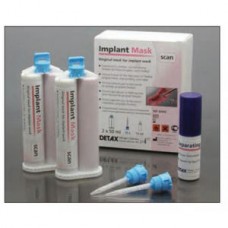 Implant Mask ) 03552 Имплант маск (2х50мл) силикон для десневых масок DETAX