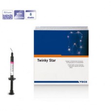 Twinky Star 1 шприц 2 гр  капсулы 1694 РОЗОВЫЙ Цветной жидкотекучий пломбир. материал для детей Voco