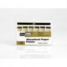 Paper Point 02 ISO 40 Sises бумажные палочки бумажные палочки (упак.200 шт штифты Diadent