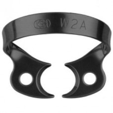 Clamps N W2А-B с черным покрытием  кламп для нижних премоляров, c плоскими щёчками, аналог № Dentech
