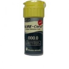 Sure-Cord  №0000 (254см) (алюминий хлорид) ретракционная нить с пропиткой (1шт) (СуреКорд) Sure Endo