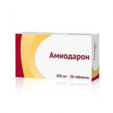 Амиодарон, таблетки 200 мг (30 шт) Озон